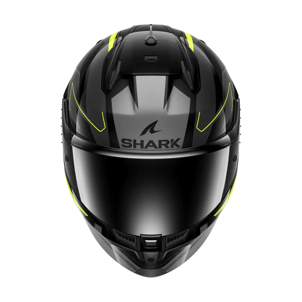 SHARK casque moto intégral D-SKWAL 3 SIZLER noir / anthracite / jaune