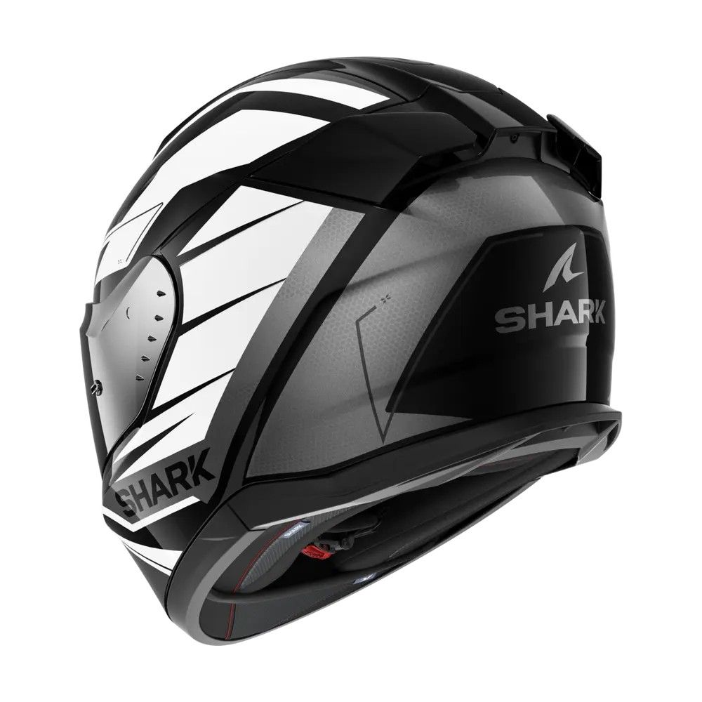 SHARK integral motorcycle helmet D-SKWAL 3 SIZLER black / white / anthracite