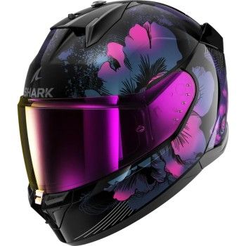 SHARK integral motorcycle helmet D-SKWAL 3 MAYFER black / purple / glitter