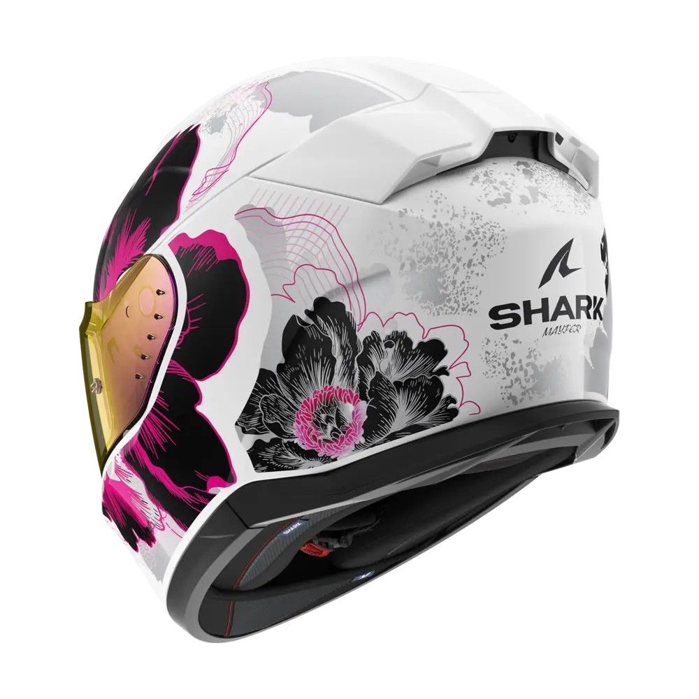 SHARK integral motorcycle helmet D-SKWAL 3 MAYFER white / purple / anthracite