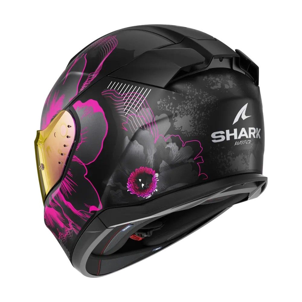 SHARK integral motorcycle helmet D-SKWAL 3 MAYFER matt black / purple / anthracite