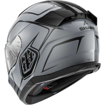 SHARK integral motorcycle helmet D-SKWAL 3 DRONE silver / black