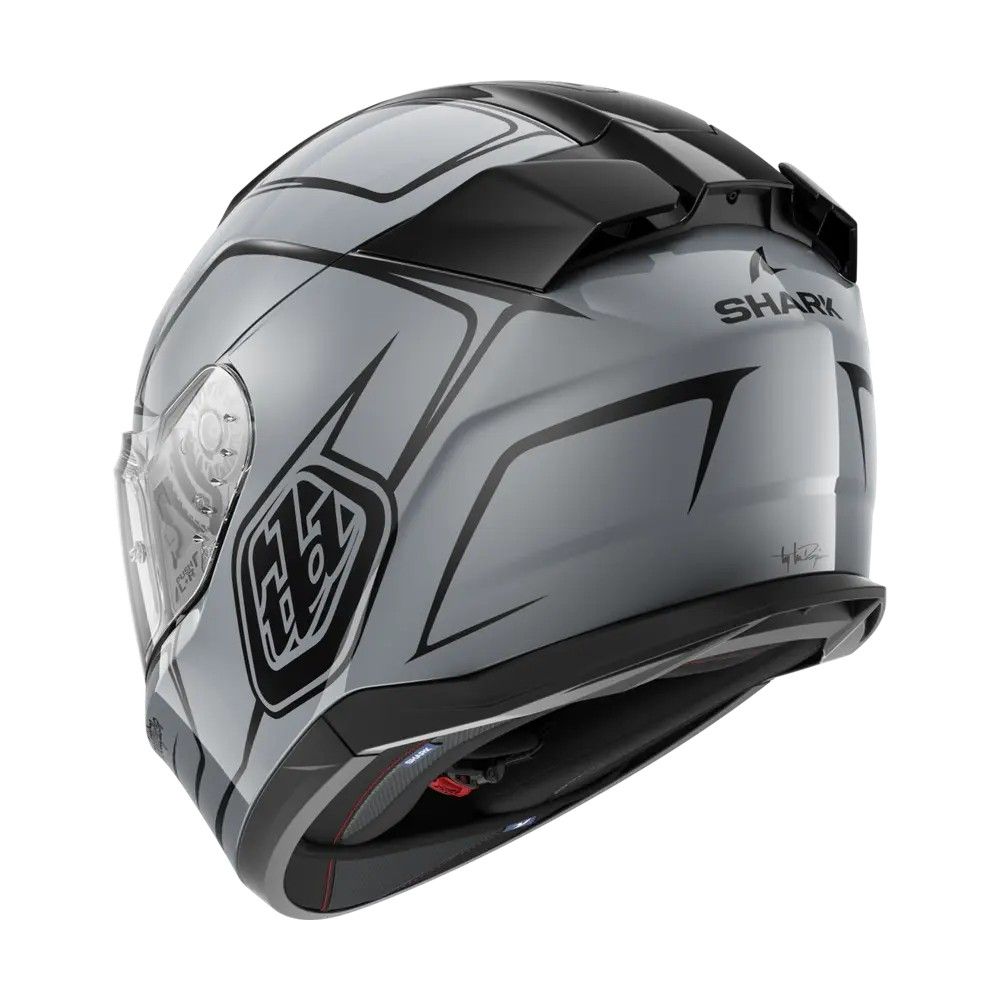 SHARK integral motorcycle helmet D-SKWAL 3 DRONE silver / black