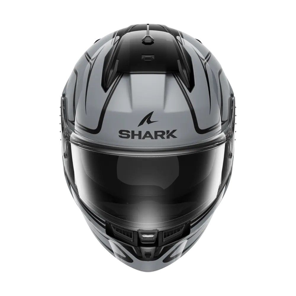 SHARK integral motorcycle helmet D-SKWAL 3 DRONE silver / black