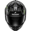 SHARK integral motorcycle helmet RIDILL 2 MOLOKAI black / silver / green