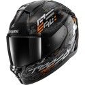 SHARK casque moto intégral RIDILL 2 MOLOKAI noir / argent / orange