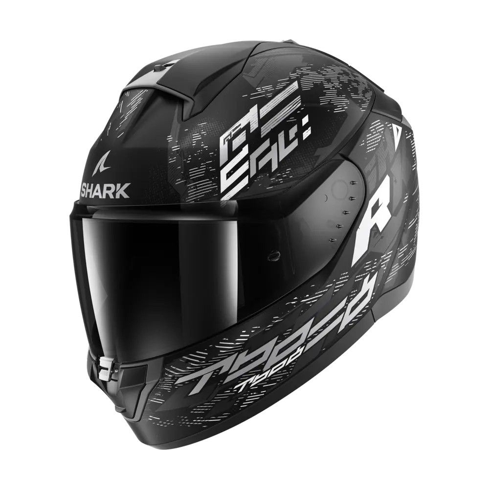 SHARK integral motorcycle helmet RIDILL 2 MOLOKAI matt black / anthracite / white