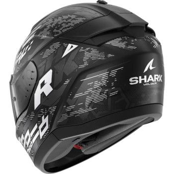 SHARK integral motorcycle helmet RIDILL 2 MOLOKAI matt black / anthracite / white