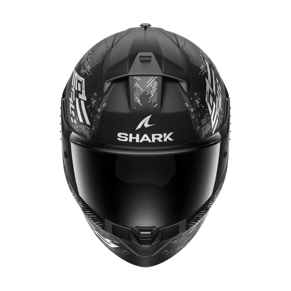 SHARK integral motorcycle helmet RIDILL 2 MOLOKAI matt black / anthracite / white