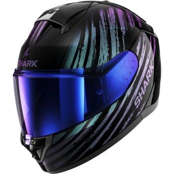 SHARK integral motorcycle helmet RIDILL 2 ASSYA black / purple / blue