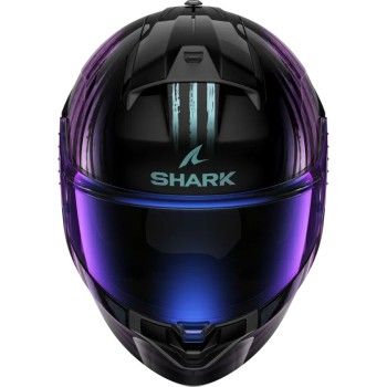 SHARK integral motorcycle helmet RIDILL 2 ASSYA black / purple / blue