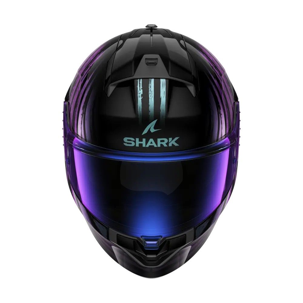 SHARK integral motorcycle helmet RIDILL 2 ASSYA black / purple / blue