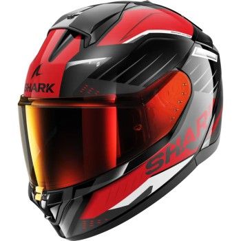 SHARK integral motorcycle helmet RIDILL 2 BERSEK black / red / white