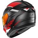 SHARK integral motorcycle helmet RIDILL 2 BERSEK black / red / white