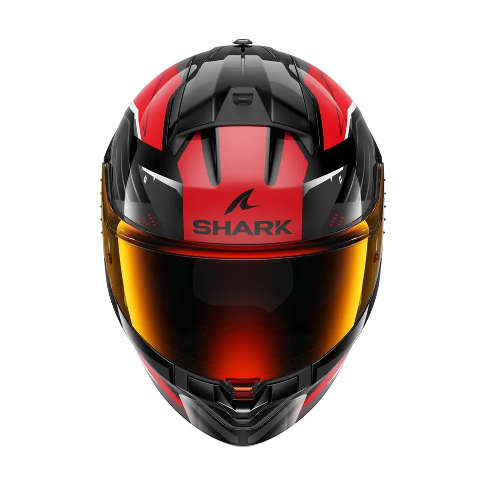 SHARK integral motorcycle helmet RIDILL 2 BERSEK black / red / white