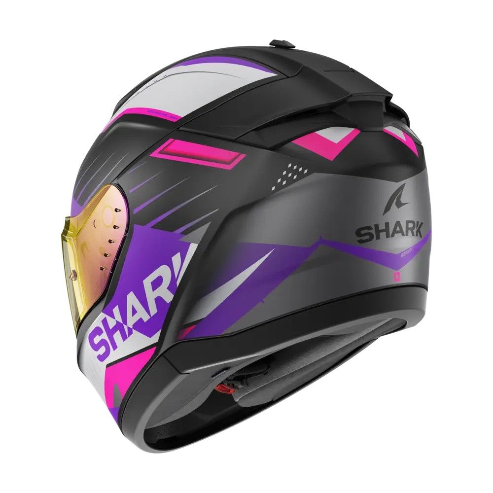 SHARK integral motorcycle helmet RIDILL 2 BERSEK black / red / white