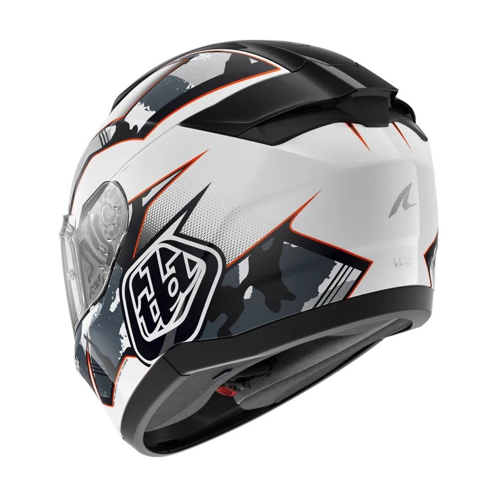 SHARK casque moto intégral RIDILL 2 MATRIX CAMO blanc / argent / rouge