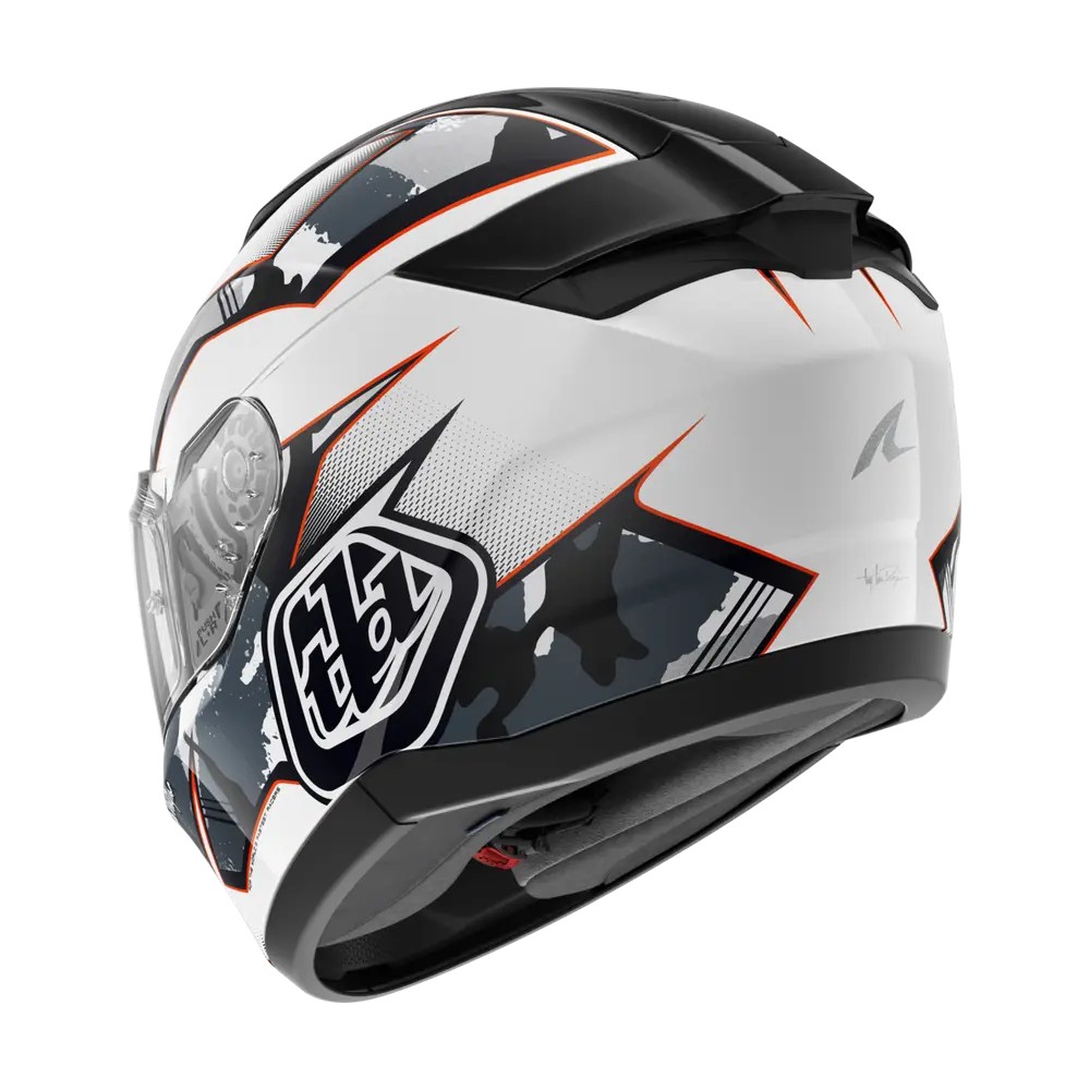 SHARK integral motorcycle helmet RIDILL 2 MATRIX CAMO white / silver / red