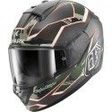 SHARK casque moto intégral RIDILL 2 MATRIX CAMO anthracite mat / vert / chocolat