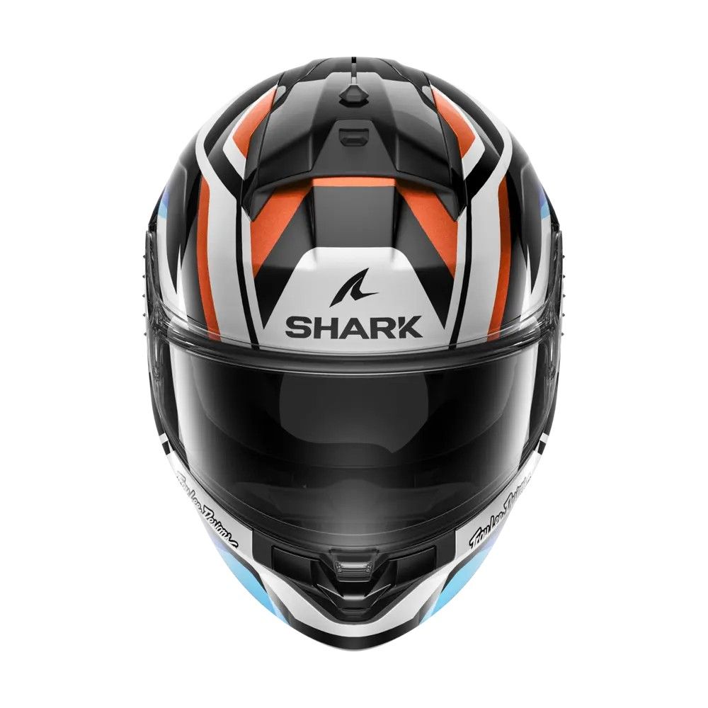 SHARK integral motorcycle helmet RIDILL 2 APEX black / white / blue