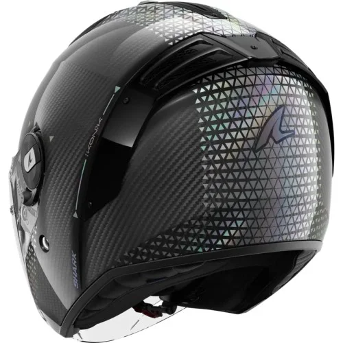 SHARK jet motorcycle helmet RS JET CARBON IKONIK carbon / iridescent