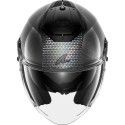 SHARK casque moto jet RS JET CARBON IKONIK carbone / iridescent