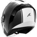 SHARK casque moto jet RS JET CARBON SKIN carbone / blanc