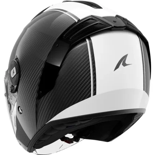 SHARK jet motorcycle helmet RS JET CARBON SKIN carbon / white