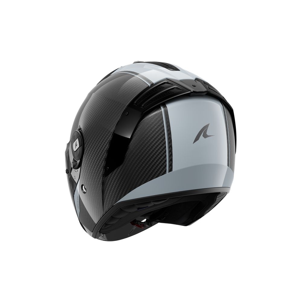 SHARK casque moto jet RS JET CARBON SKIN carbone / argent