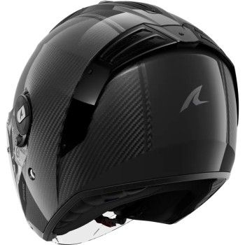 SHARK casque moto jet RS JET CARBON SKIN carbone / noir