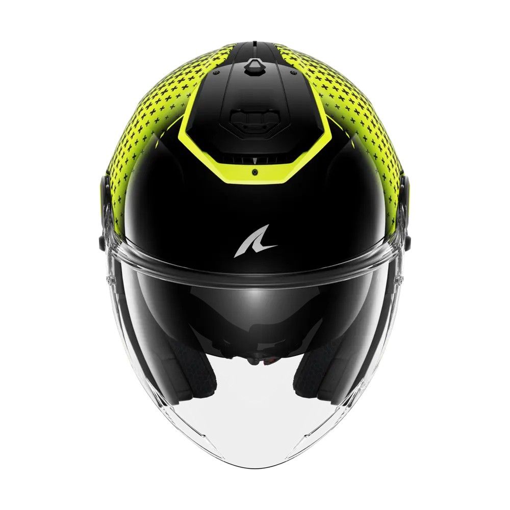 SHARK casque moto jet RS JET STRIDE noir / jaune