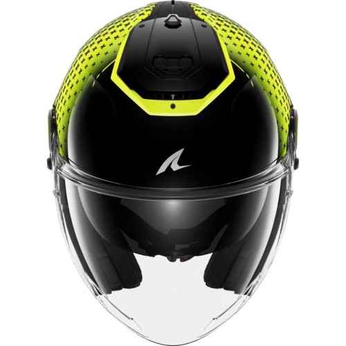 SHARK jet motorcycle helmet RS JET STRIDE black / yellow