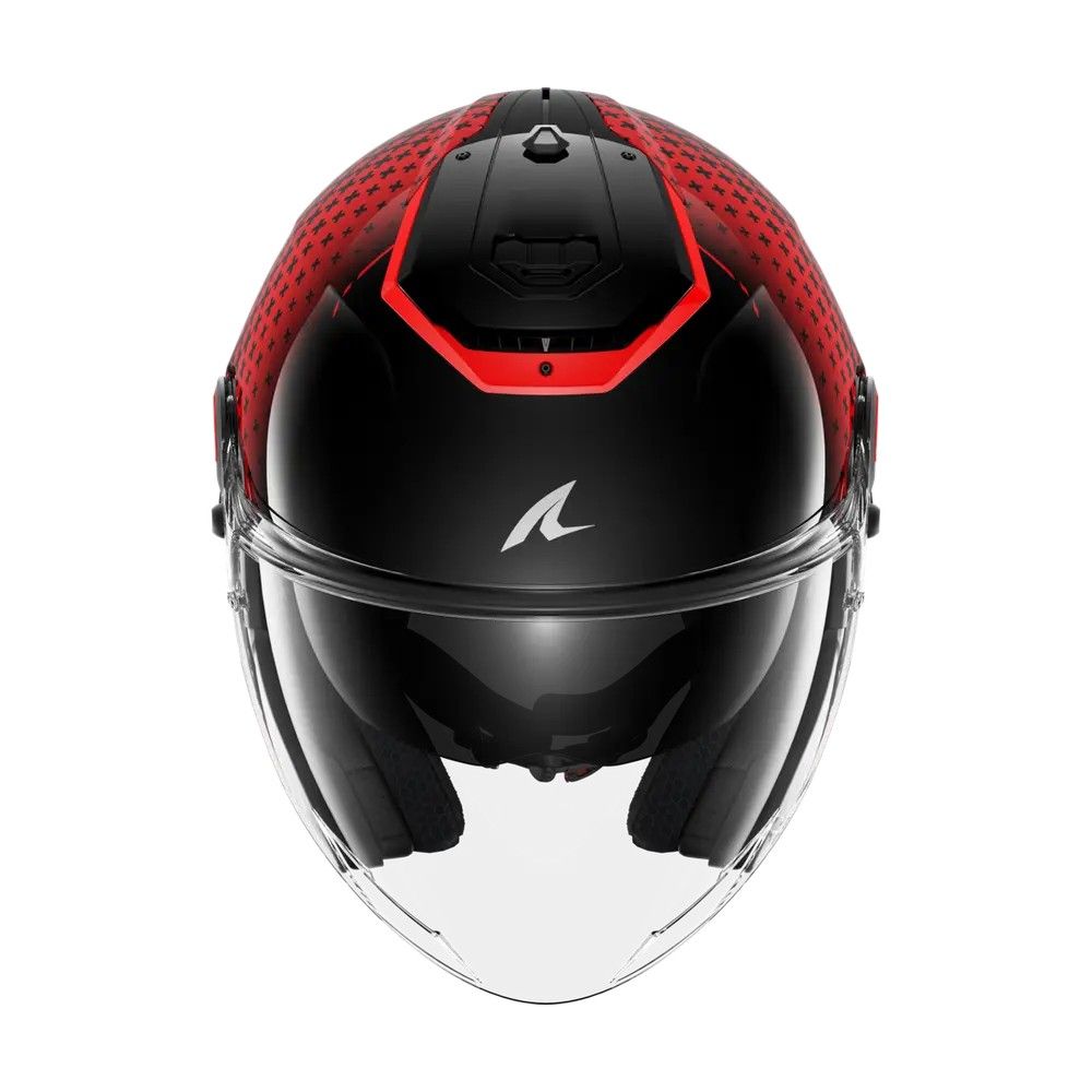 SHARK casque moto jet RS JET STRIDE noir / rouge