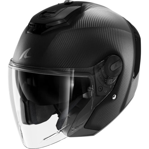 SHARK jet motorcycle helmet RS JET FULL CARBON matt carbon