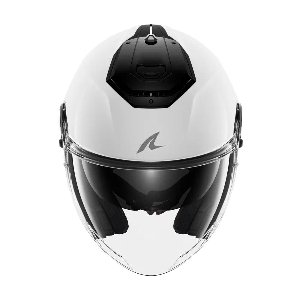 SHARK casque moto jet RS BLANK blanc azure