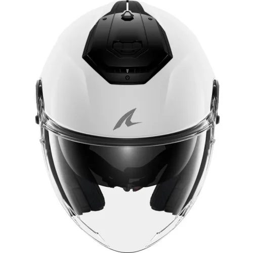 SHARK jet motorcycle helmet RS JET BLANK white azur