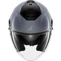 SHARK jet motorcycle helmet RS JET BLANK gun silver