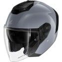 SHARK jet motorcycle helmet RS JET BLANK gun silver