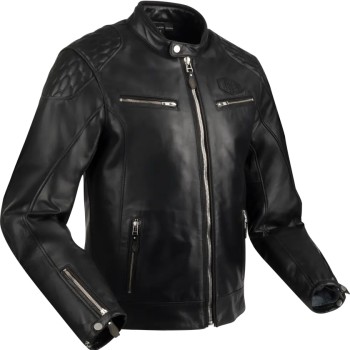 SEGURA blouson moto scooter CURTIS cuir homme toutes saisons SCB1810 Noir