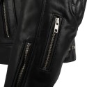 SEGURA motorcycle scooter CURTIS man all seasons leather jacket SCB1810 Black