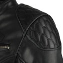 SEGURA motorcycle scooter LADY CURTIS woman all seasons leather jacket SCB1820 Black