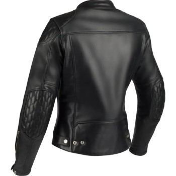 SEGURA motorcycle scooter LADY CURTIS woman all seasons leather jacket SCB1820 Black