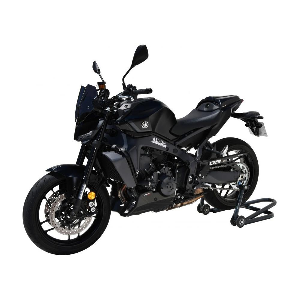 ERMAX YAMAHA MT09 / 2024 garde boue arrière EVO + carter de chaine aluminium