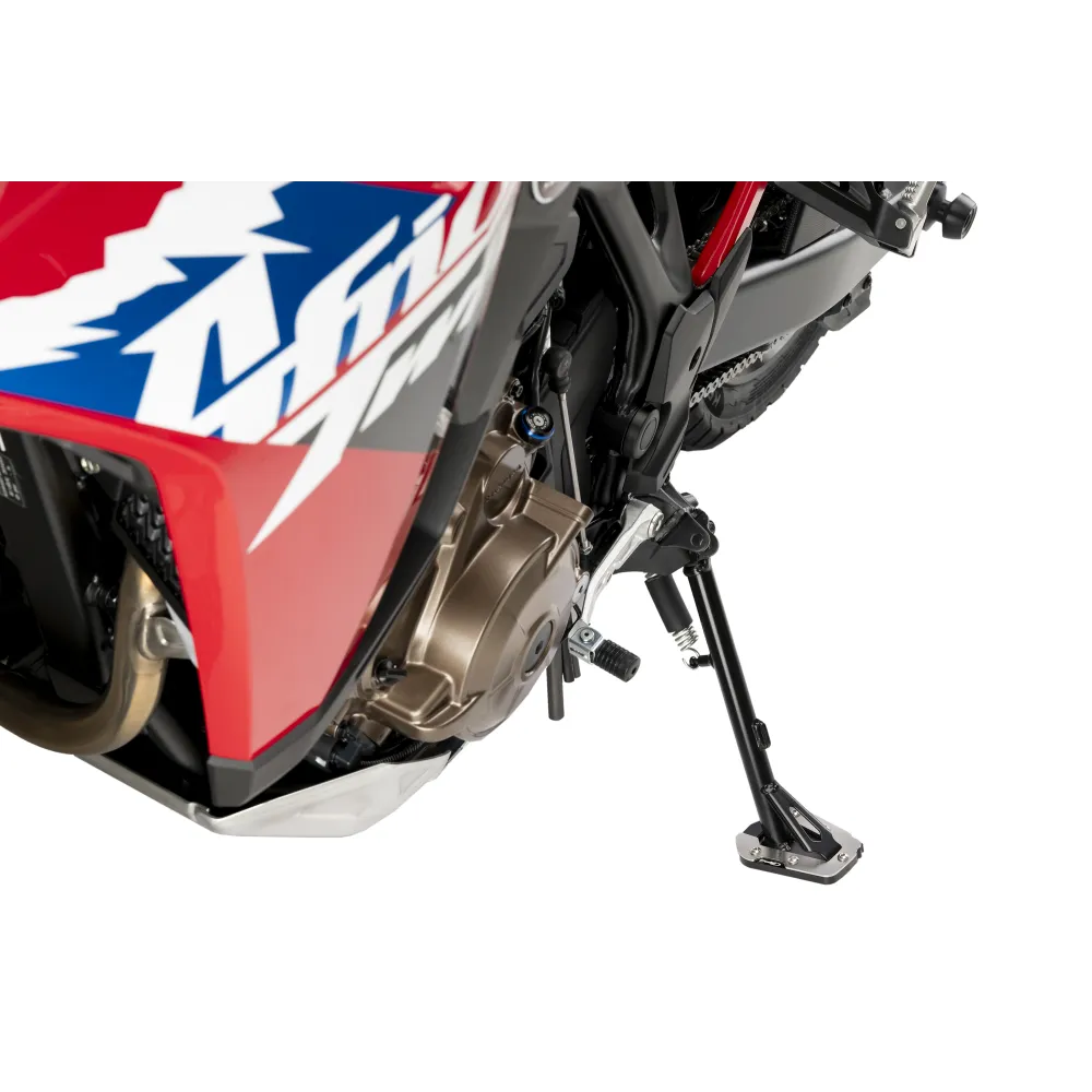 PUIG kickstand Extension HONDA CRF1100L AFRICA TWIN / SPORTS / 2020 2024 for standard suspension ref 20190