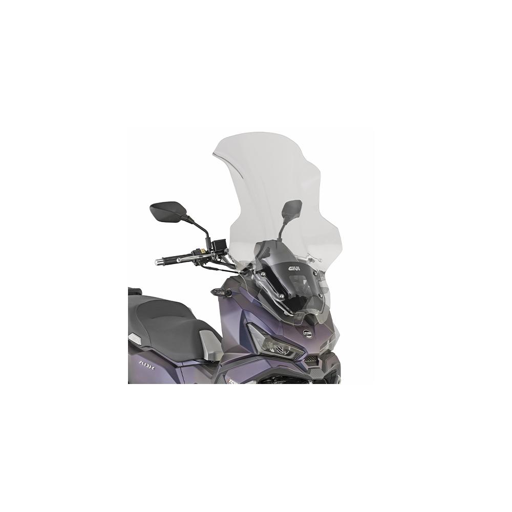 GIVI pare brise haute protection SYM ADX 125 / 2024 - hauteur 34cm D7069ST