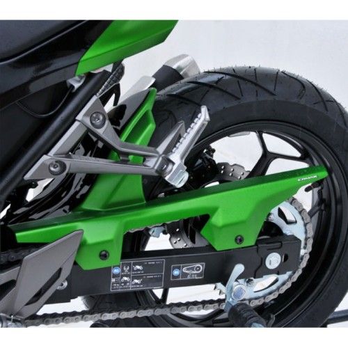 garde boue arrière ermax brut pour kawasaki z300 2015 2016 2017