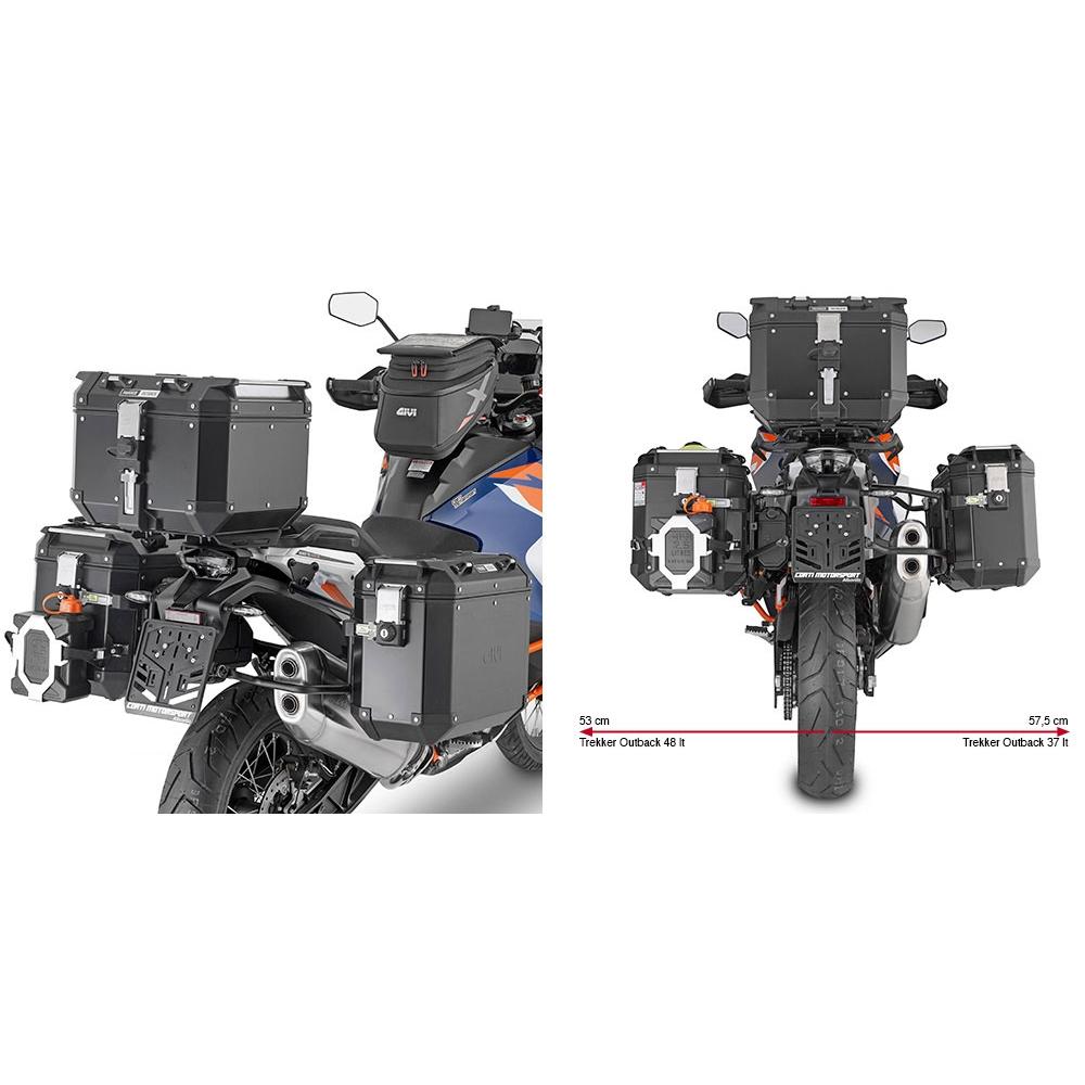 GIVI PLO7713CAM Tubular quick frame MONOKEY CAM-SIDE KTM 1290 SUPER ADVENTURE / 2021 2024