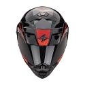 SCORPION casque jet modulaire ADX-2 SOLID moto scooter Argent / Noir / Rouge