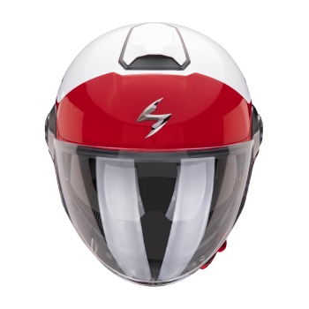 SCORPION casque jet EXO-CITY II MALL moto scooter Blanc / Rouge