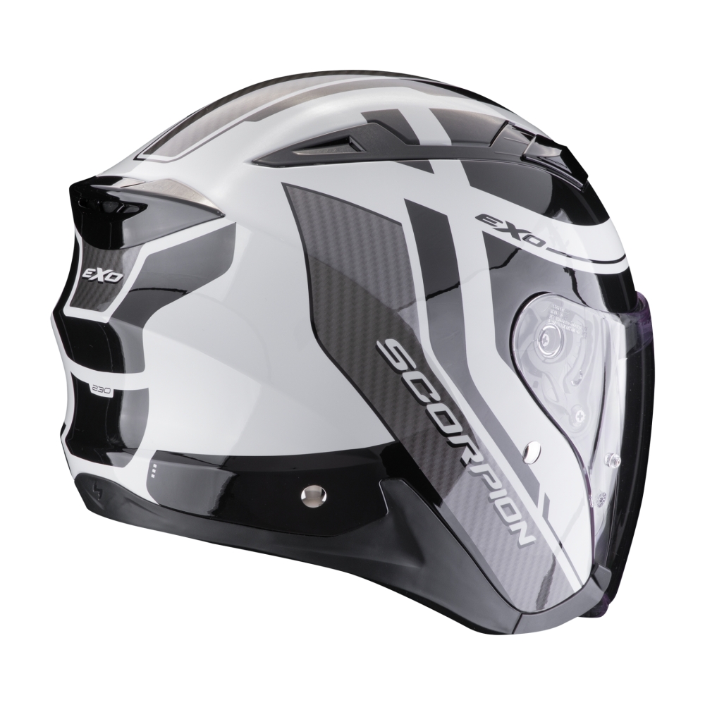 SCORPION casque jet EXO-230 PUL moto scooter Gris / Noir